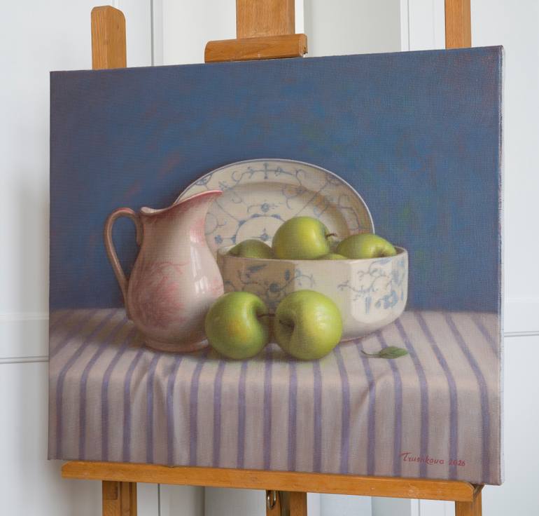 Original Realism Still Life Painting by Irina Trushkova