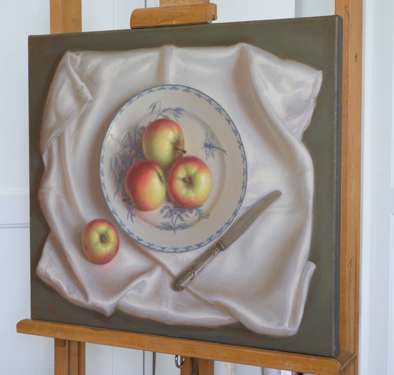 Original Realism Still Life Painting by Irina Trushkova