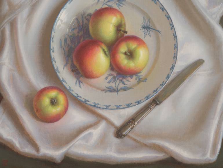 Original Realism Still Life Painting by Irina Trushkova