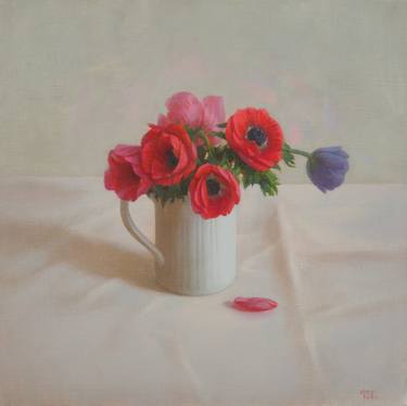 Original Realism Floral Paintings by Irina Trushkova