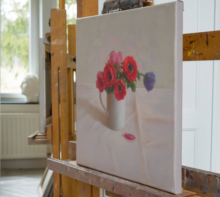 Original Floral Painting by Irina Trushkova