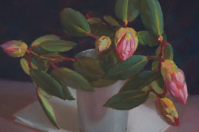 Original Figurative Still Life Painting by Irina Trushkova
