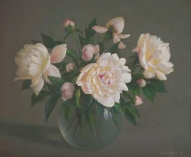 Original Floral Paintings by Irina Trushkova