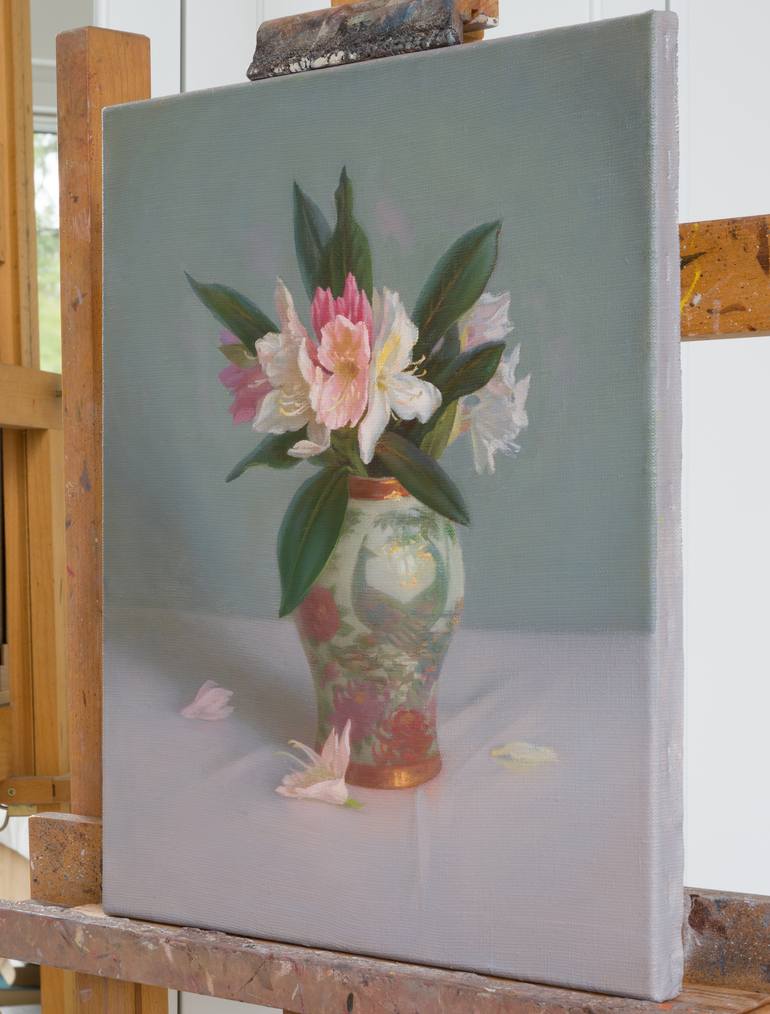 Original Figurative Still Life Painting by Irina Trushkova