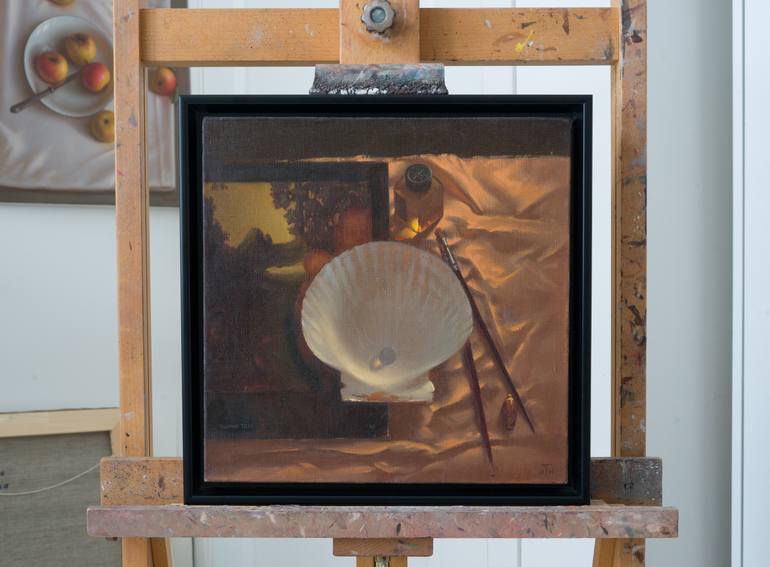 Original Figurative Still Life Painting by Irina Trushkova