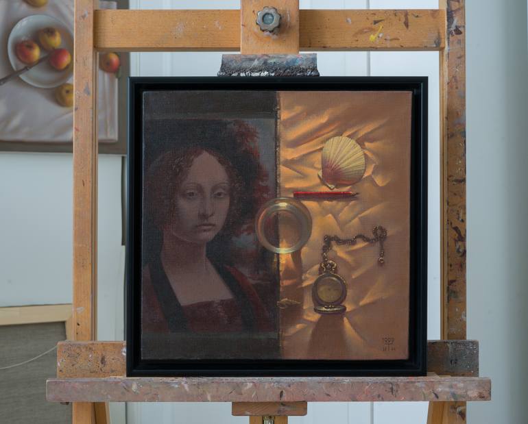 Original Figurative Still Life Painting by Irina Trushkova