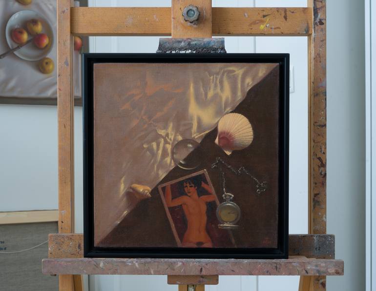 Original Figurative Still Life Painting by Irina Trushkova