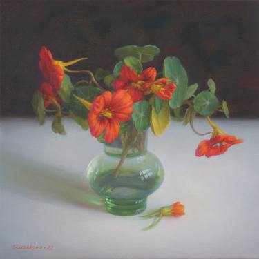 Print of Floral Paintings by Irina Trushkova