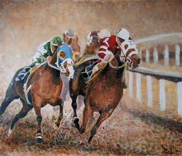 Print of Conceptual Sports Paintings by Richard Powell