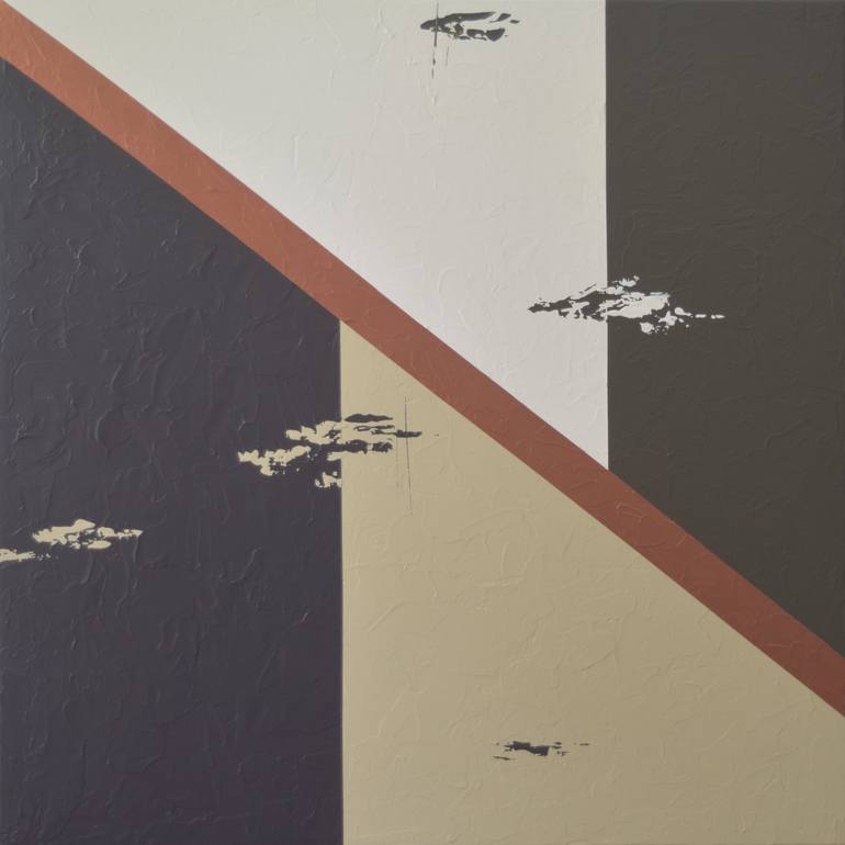 Original Art Deco Abstract Paintings by France Gaggioli