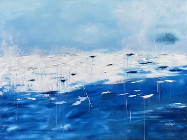 Original Fine Art Abstract Paintings by France Gaggioli