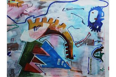 Original Conceptual Abstract Paintings by Rajesh Bhowmik