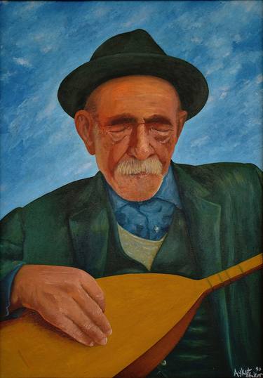 Print of Figurative Portrait Paintings by Aykut Ünker