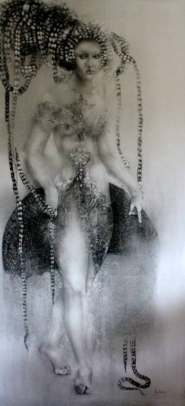 Saatchi Art Artist Ilze Laizane; Paintings, “Female energy 1” #art