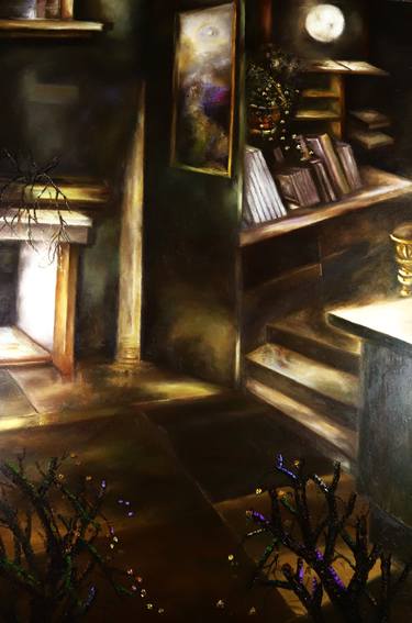 Original Realism Light Painting by Joseph Monplaisir