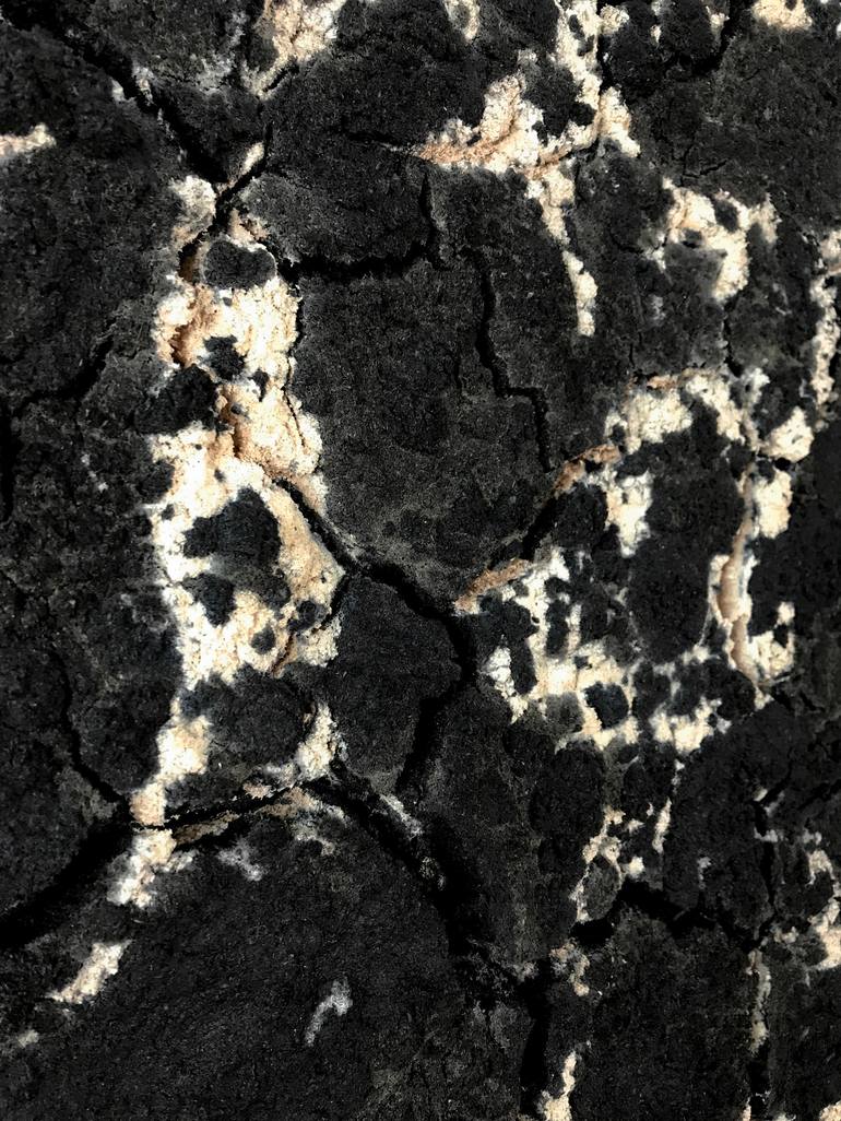 Original Black & White Abstract Painting by Joanna Morani
