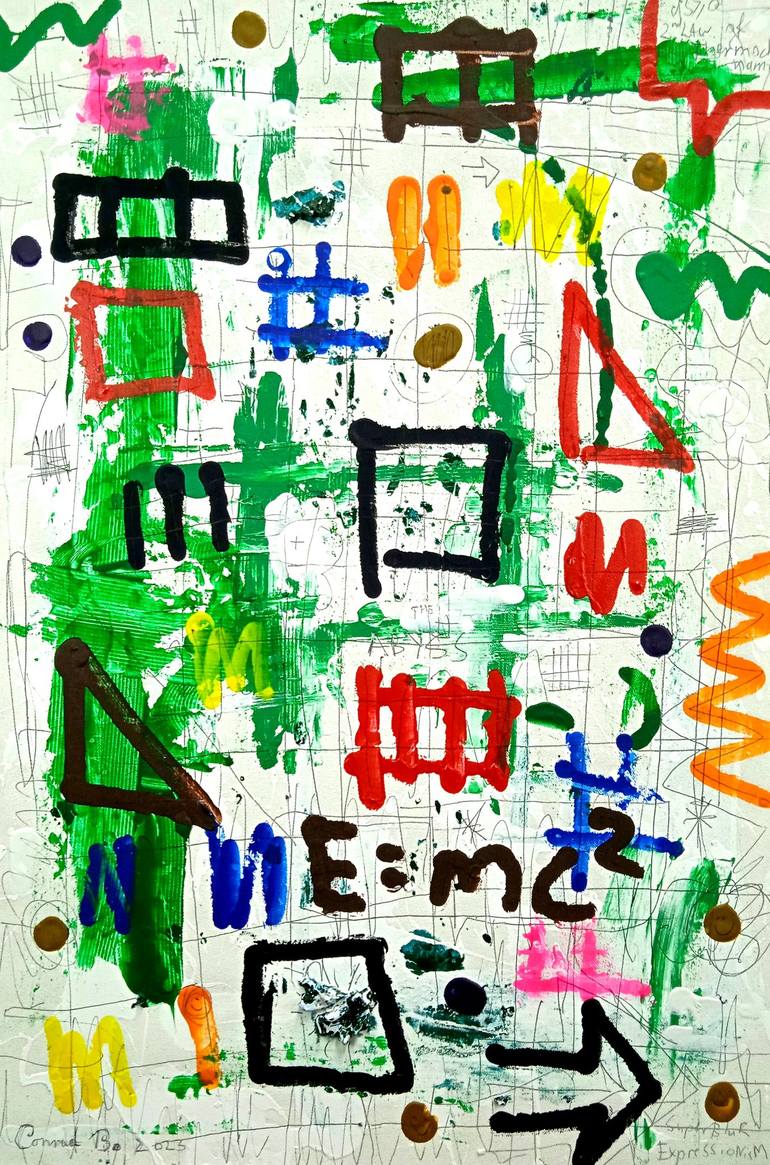The Abyss Painting by Conrad Bo | Saatchi Art