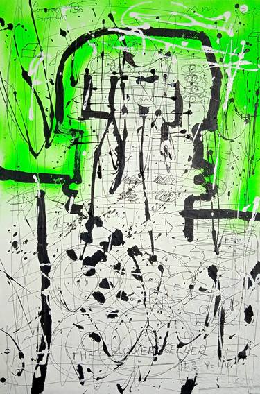 Original Abstract Expressionism Abstract Paintings by Conrad Bo