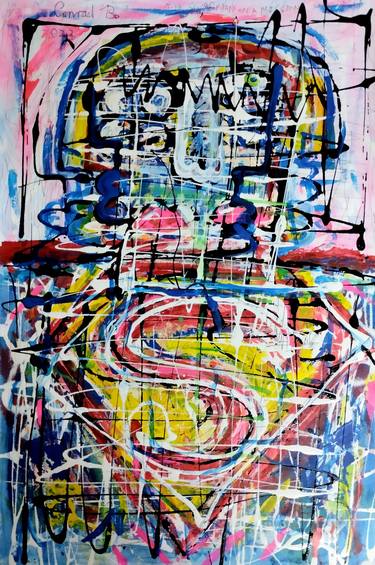 Original Abstract Expressionism Abstract Paintings by Conrad Bo