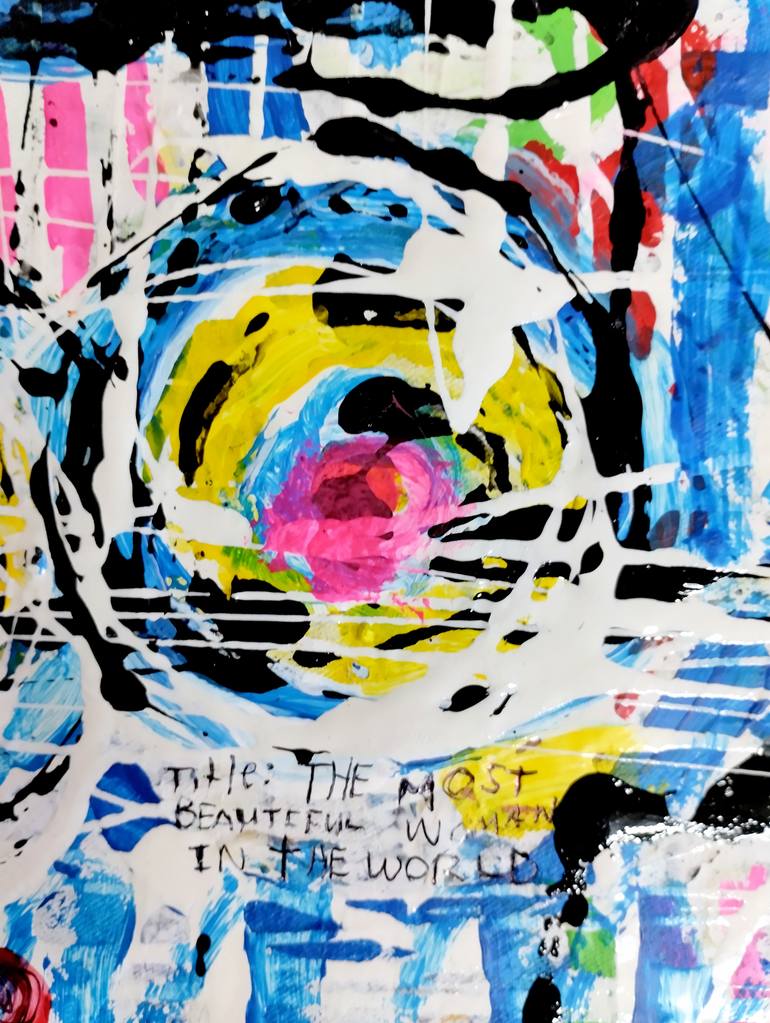 The most beautiful Woman in the World Painting by Conrad Bo | Saatchi Art