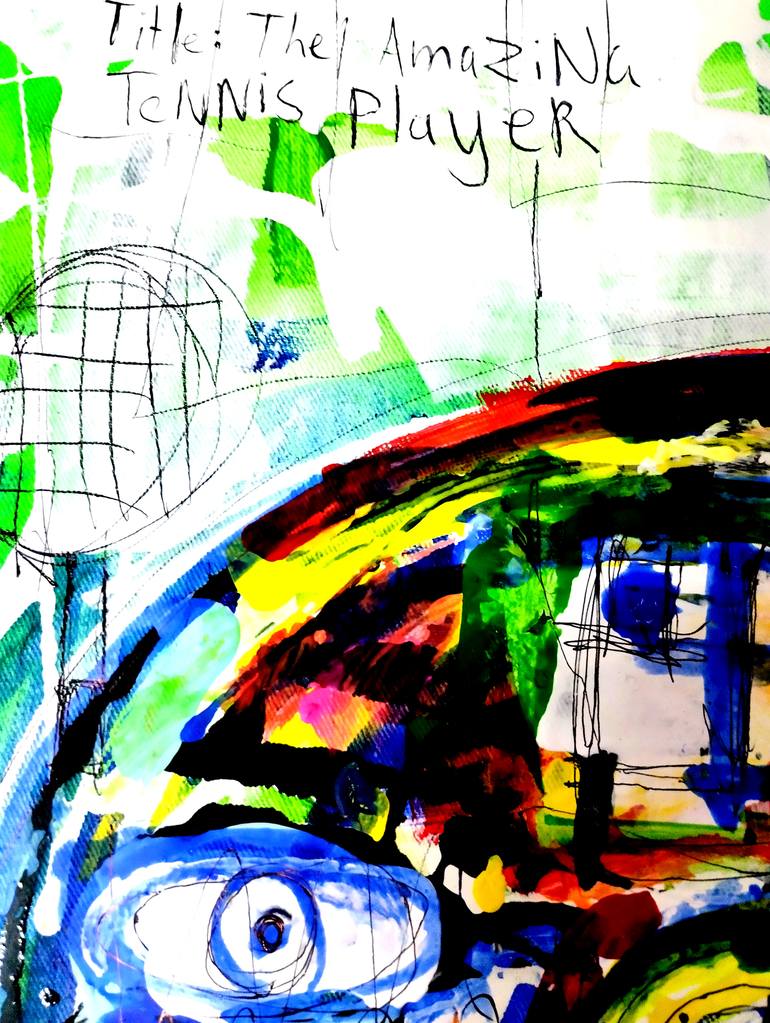 Original Abstract Expressionism Abstract Painting by Conrad Bo