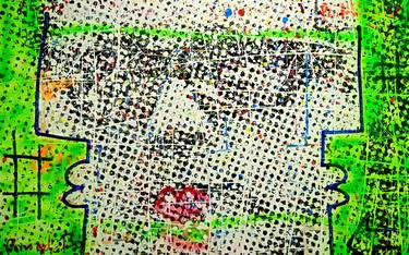 Original Abstract Expressionism Pop Culture/Celebrity Paintings by Conrad Bo