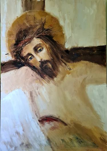 The Eyes of Christ at the Time of the Crucifixion thumb