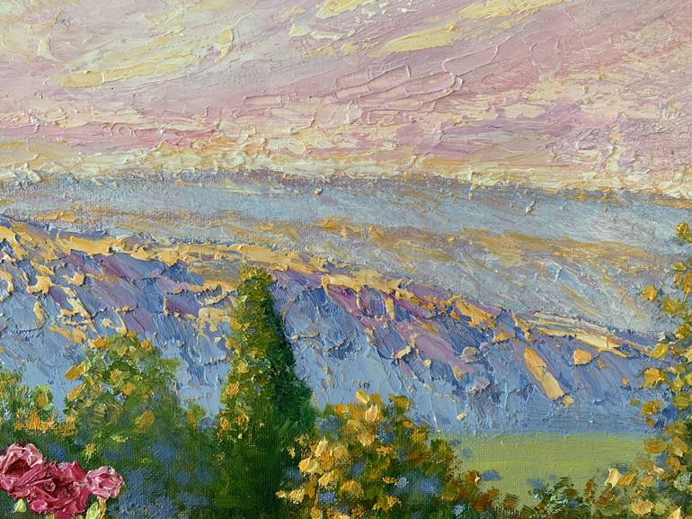 Original Impressionism Landscape Painting by Maryat Shurukhova