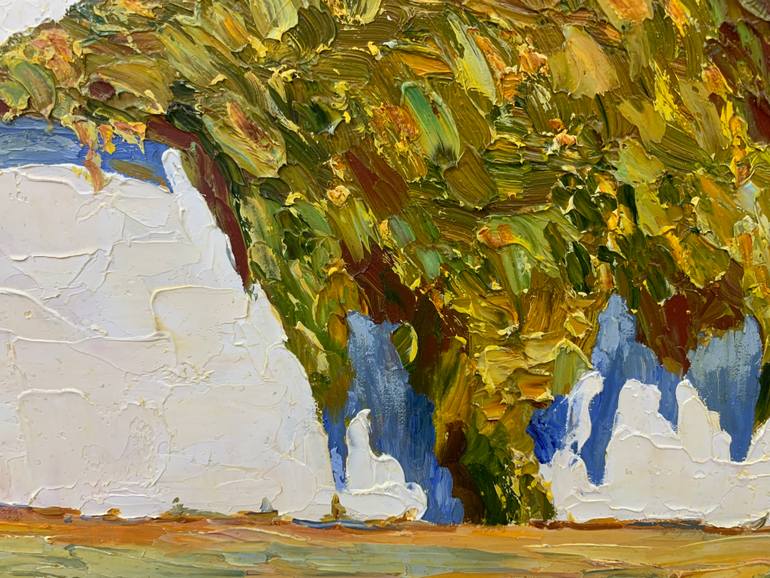 Original Impressionism Travel Painting by Maryat Shurukhova