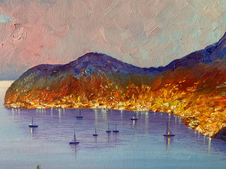 Original Realism Seascape Painting by Maryat Shurukhova