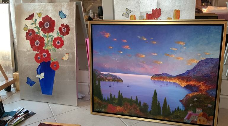 Original Realism Seascape Painting by Maryat Shurukhova