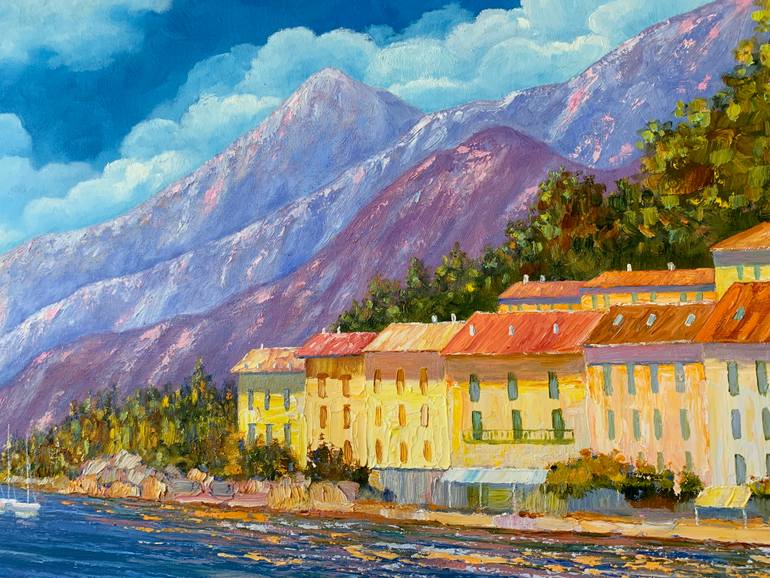 Original Impressionism Seascape Painting by Maryat Shurukhova