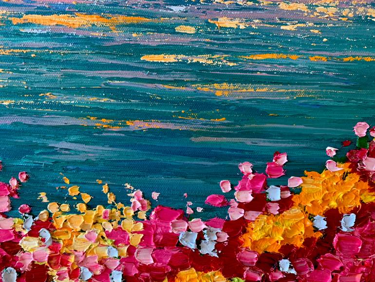Original Impressionism Seascape Painting by Maryat Shurukhova