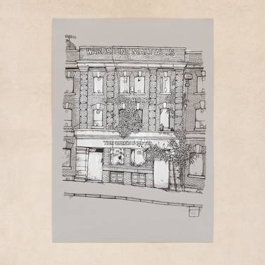 Original Architecture Printmaking by Jo Peel