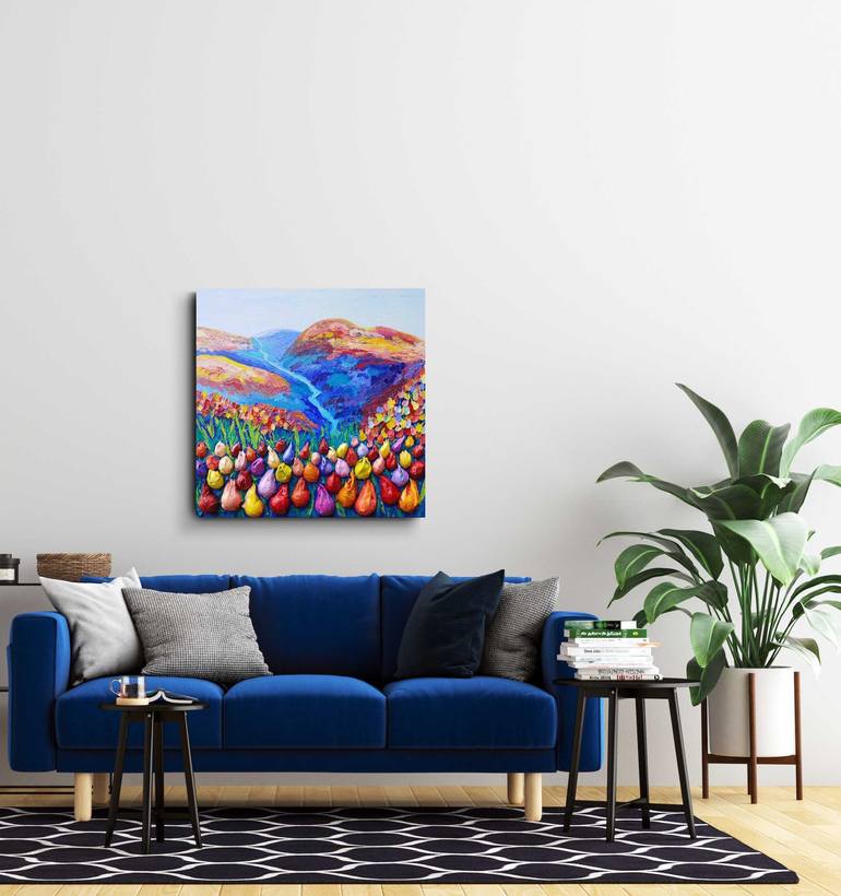 Original Impressionism Landscape Painting by Natasha Kanevski