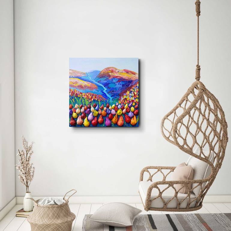 Original Impressionism Landscape Painting by Natasha Kanevski