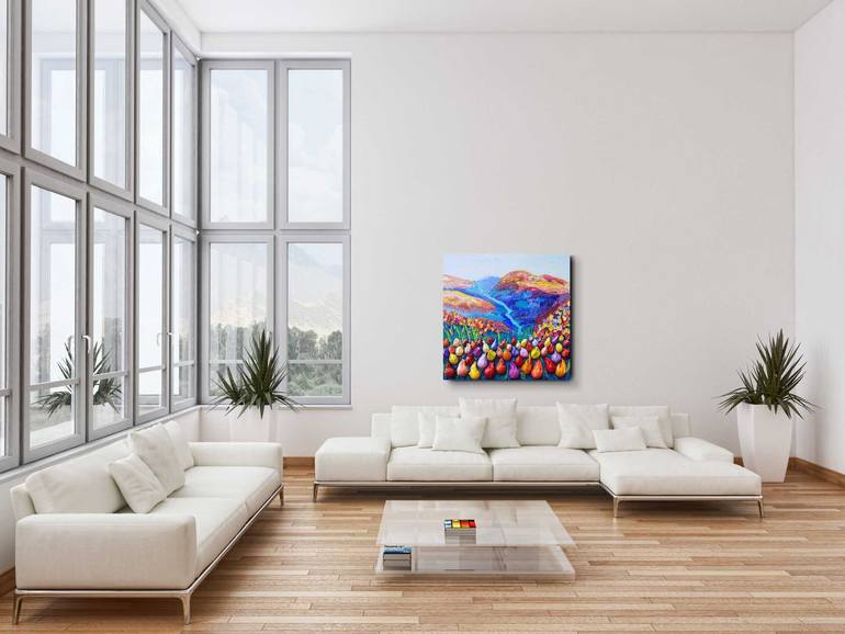 Original Impressionism Landscape Painting by Natasha Kanevski