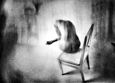 Original Abstract Expressionism Erotic Photography by Oleksii Konchenko