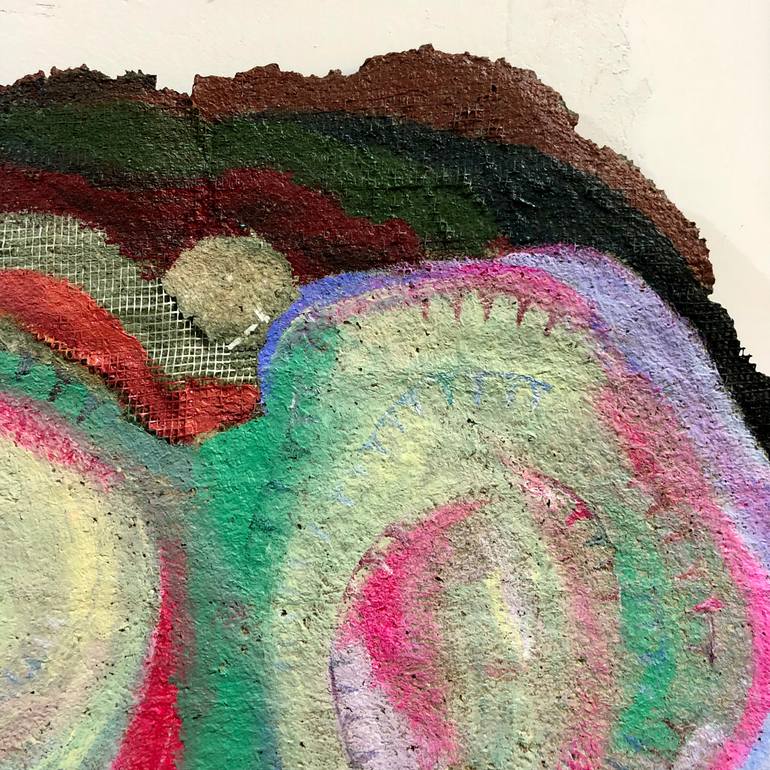 Original Abstract Expressionism Abstract Painting by Art Of Gypsy