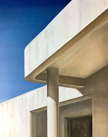 Original Architecture Paintings by Charlie Constantinou