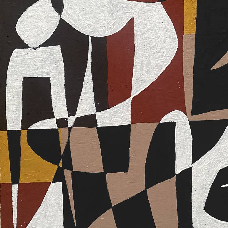 Original Abstract Painting by Enrique Pichardo