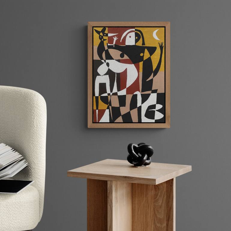 Original Abstract Painting by Enrique Pichardo
