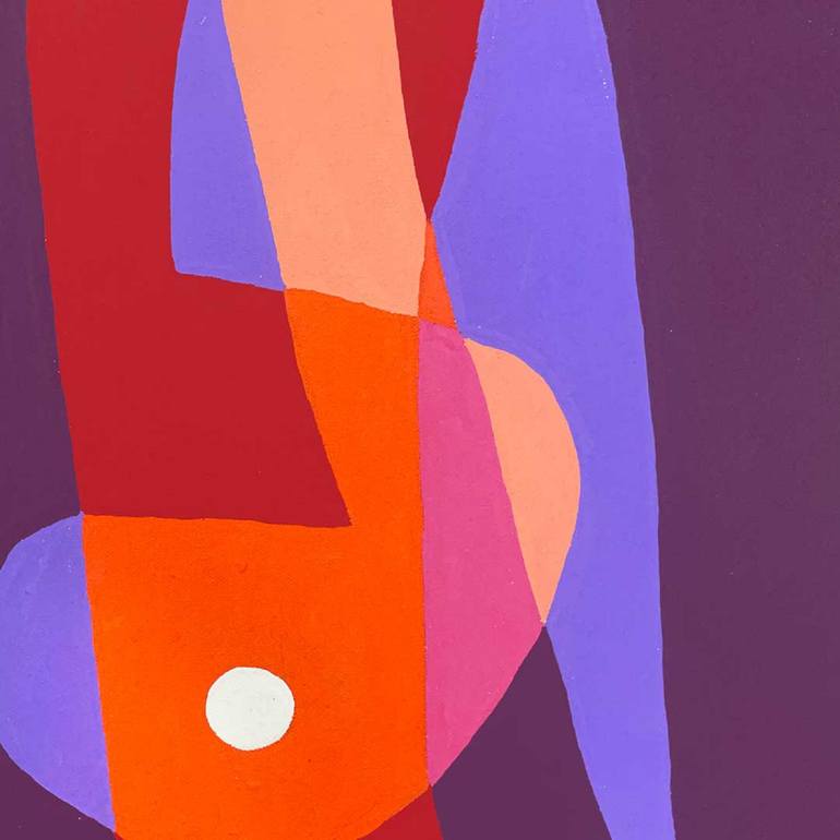 Original Conceptual Abstract Painting by Enrique Pichardo