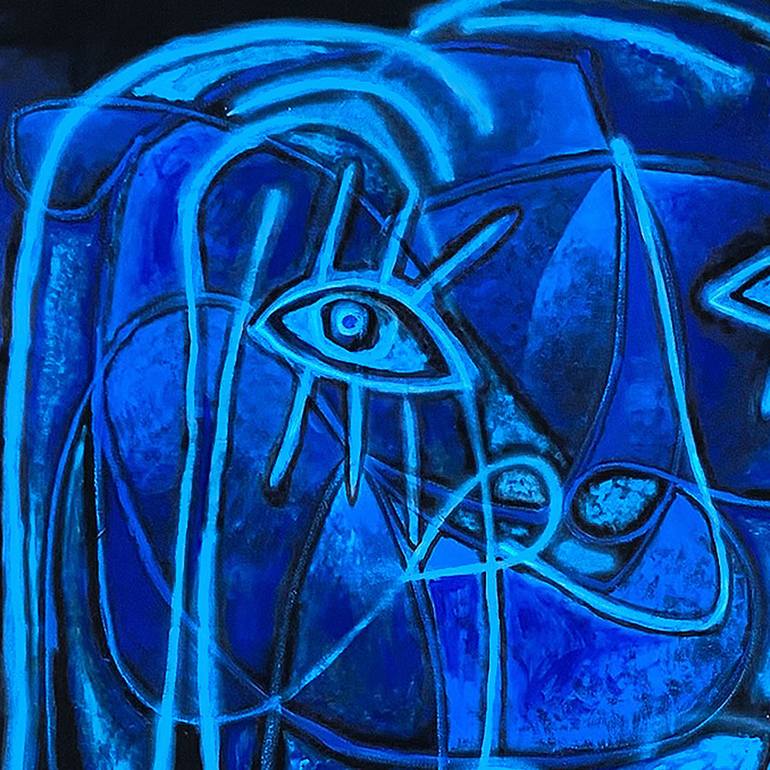 Original Abstract Painting by Enrique Pichardo