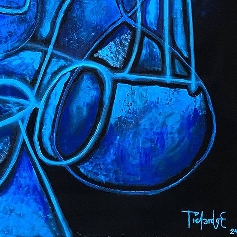 Original Abstract Painting by Enrique Pichardo