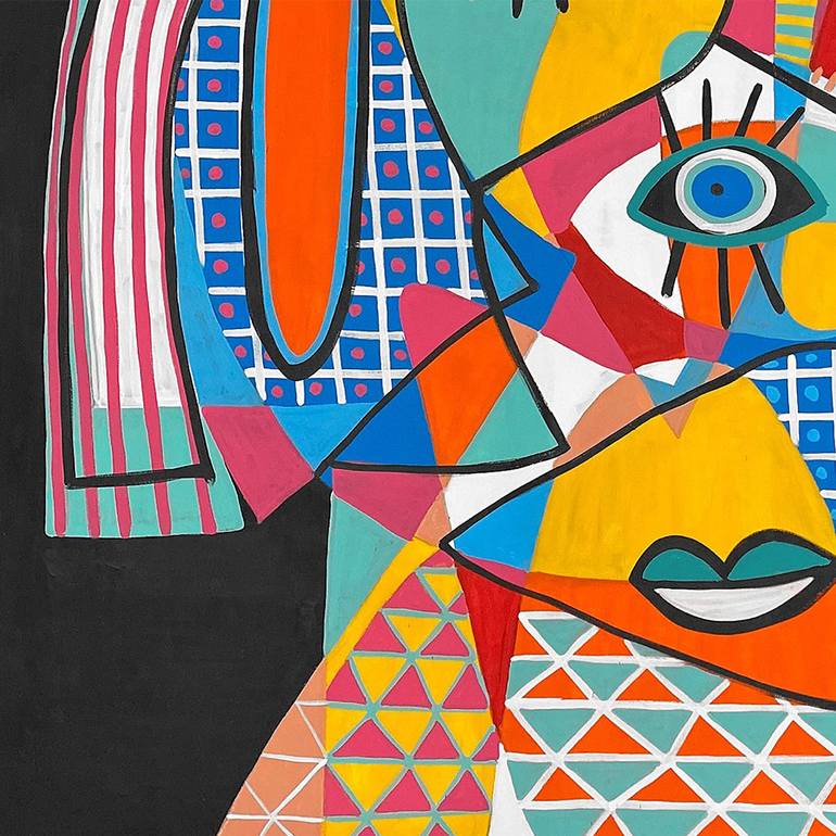 Original Abstract Painting by Enrique Pichardo