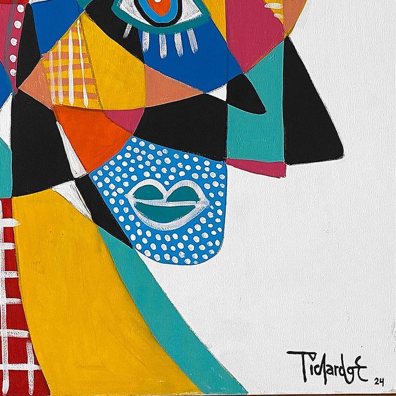 Original Abstract Expressionism Abstract Painting by Enrique Pichardo