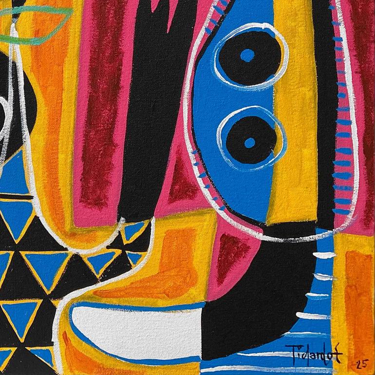 Original Abstract Expressionism Abstract Painting by Enrique Pichardo