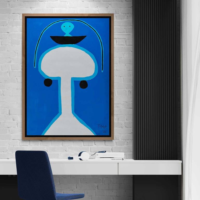 Original Abstract Expressionism Abstract Painting by Enrique Pichardo