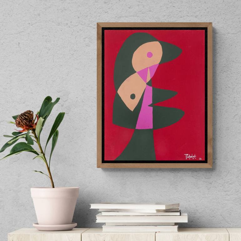 Original Abstract Expressionism Abstract Painting by Enrique Pichardo
